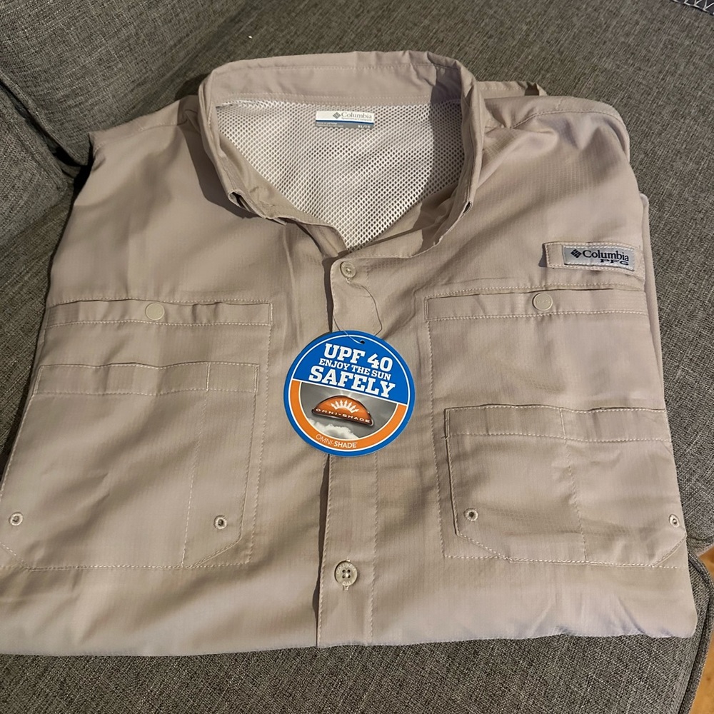 Columbia Men’s PFG Short Sleeve Shirt NWT